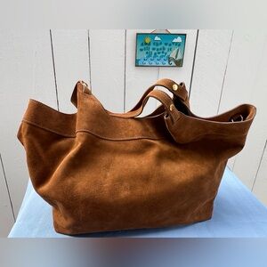 Divina Firenze Gorgeous Genuine Leather Suede made in Italy 🇮🇹 New.